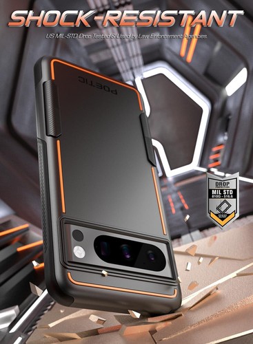 Poetic For Google Pixel 8 Pro / Pixel 8 8A Case Dual Layer Rugged Slim Cover - 第 6/21 張圖片