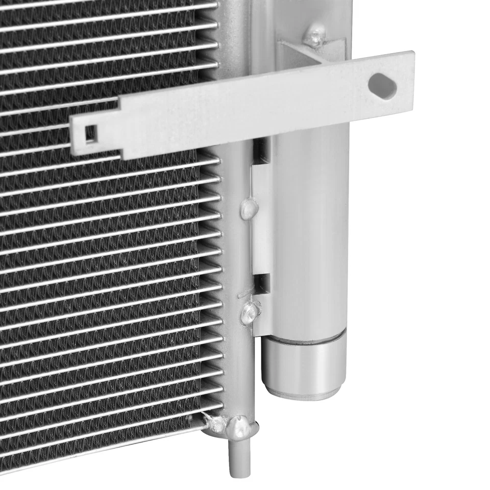 Condensador de aire acondicionado para 2006 2007 2008 2009 2010 2011 Honda Civic sedán aluminio Foto 4 de 4