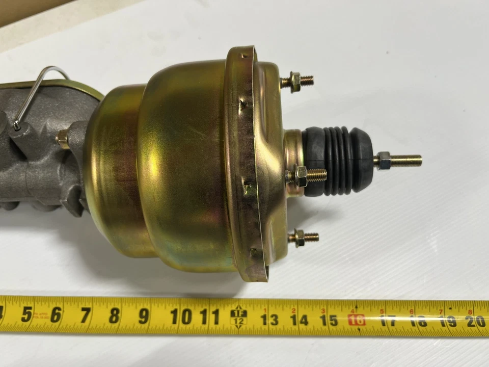 1928-1931 Ford Model A Power Brake Booster Black Pedal Assembly Disc Disc Valves - Image 3 of 4