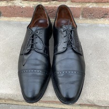 Allen Edmonds Clifton Cap Toe Dress Shoes Black Men’s 11.5 D Made In USA EUC!!