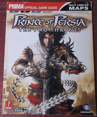 Prince Of Persia The Two Thrones Official Prima Strategy Guide For Video Game   