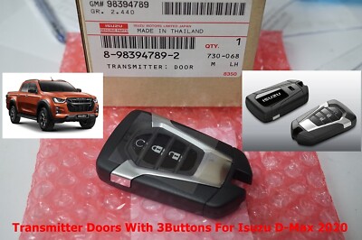 1x 8-98394789-2 ISUZU D-MAX 2020 TRANSMITTER DOOR 3BUTTON NOT INCLUDE KEY BLANK