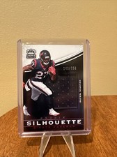 2017 Crown Royale Jumbo Silhouette Jersey Pink RC #13 D'Onta Foreman /250 Bears