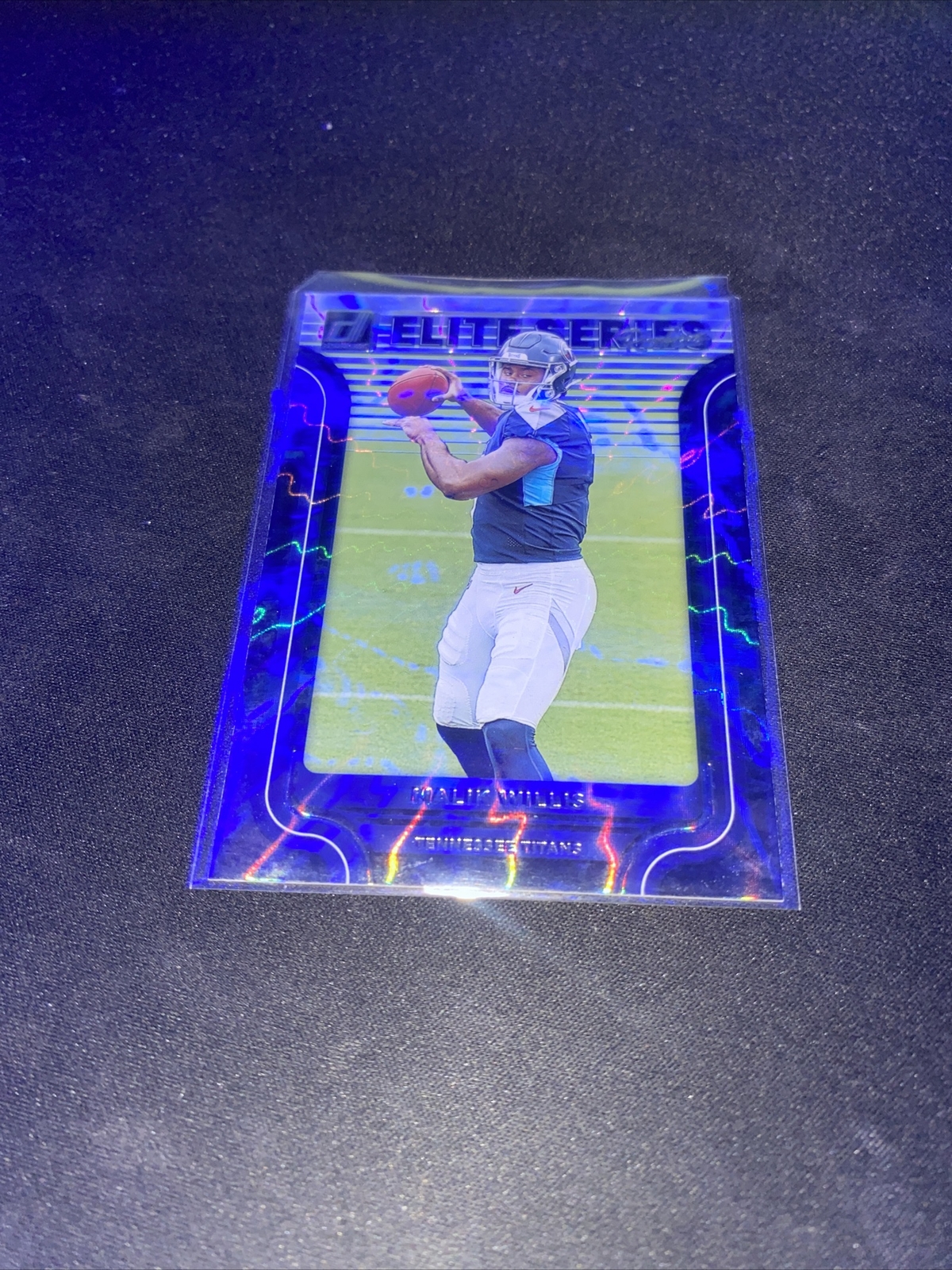 2022 Donruss Elite Series Malik Willis #ESR-3 Tennessee Titans