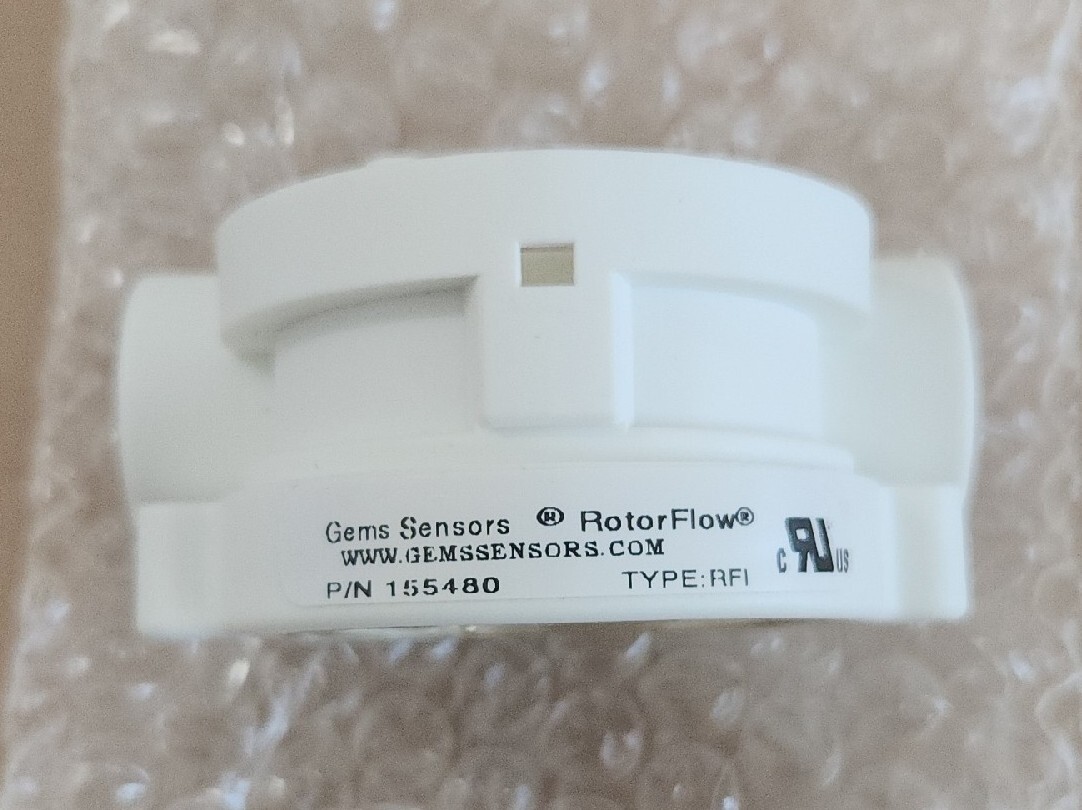 BRAND NEW* Gems Sensors 155480 RotorFlow RFI-2500P-1/4