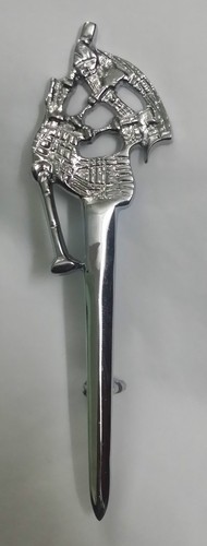 Scottish Kilt Pin Various Design Chrome/Highland Kilt Pins Metal 4''/Pin Brooch - Picture 34 of 36