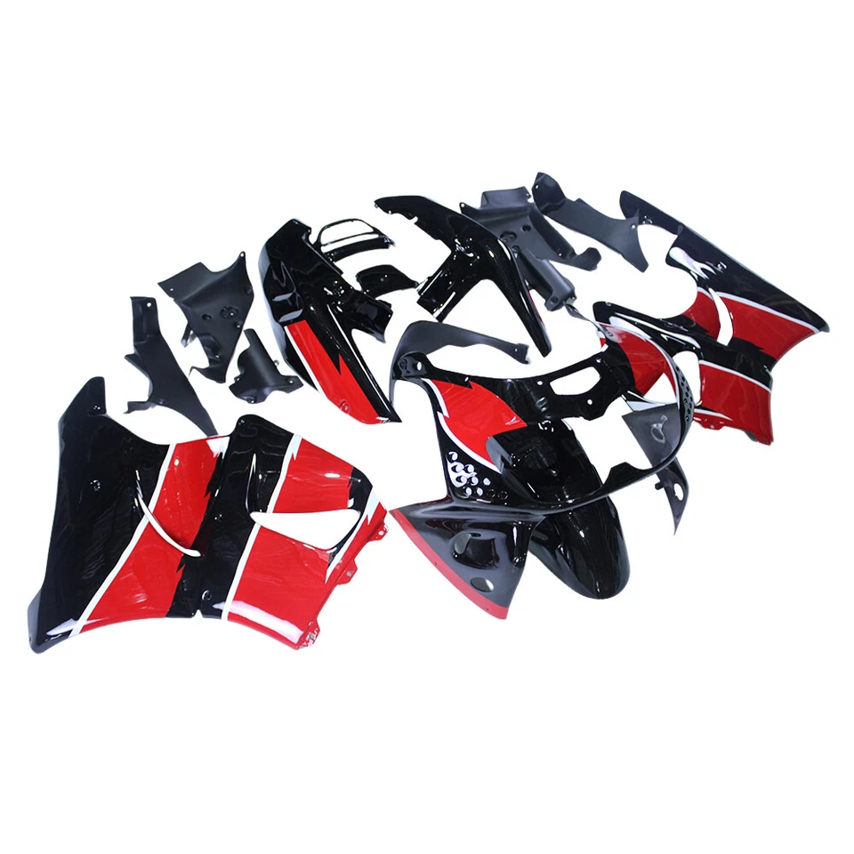 Kit de carenado rojo negro para carrocería de inyección ABS Honda CBR900RR 893 1996 1997 Foto 2 de 4