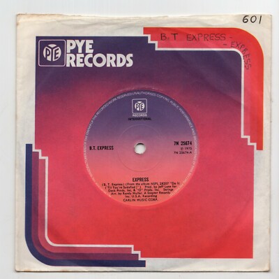 (H543) BT Express, Express - 1975 - 7'' vinyl