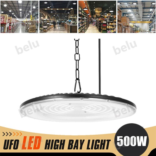 Maxxima 10 in. LED UFO High Bay Light Fixture, 22,500 Lumens, 3