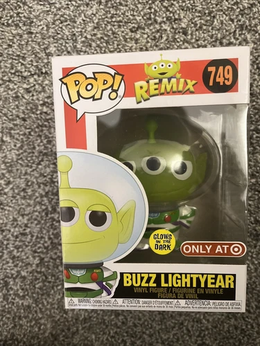 Funko POP Vinyl Alien Remix Buzz Lightyear 749 Target Exclusive Glow in The Dark