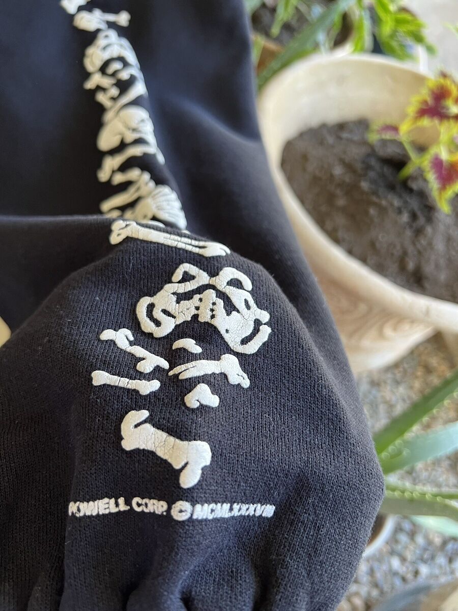 POWELL PERALTA Large Blk SweatPants BONES BRIGADE Vintage POWELL PERALTA Large Blk SweatPants BONES BRIGADE Vintage