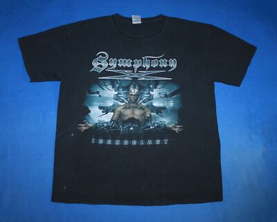 Iconoclast EU Tour 2011 Symphony X T-Shirt Unisex Short Sleeve S-5XL