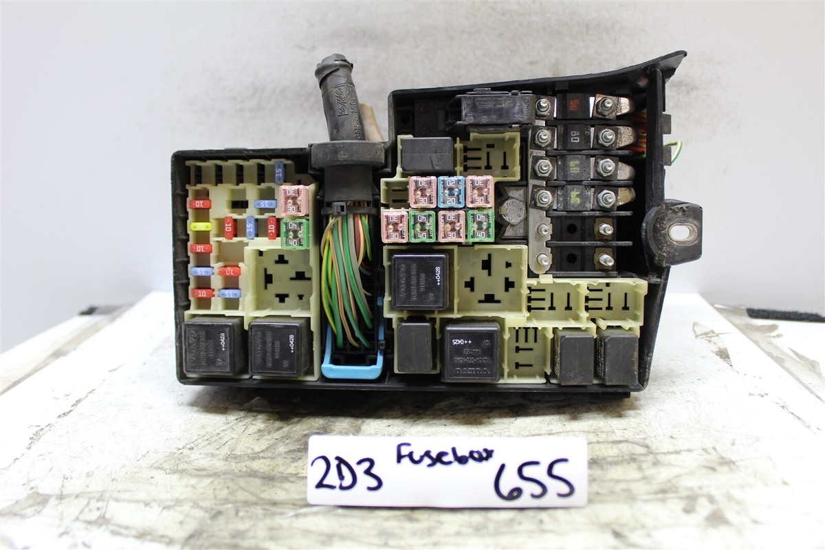 volvo s40 fuse box cigarette lighter 8688040 Volvo S40 V50 C30 2005-2009 Fuse Box Relay Unit Module2D3 655