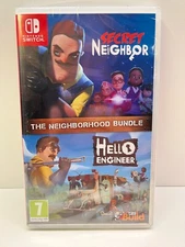 SECRET NEIGHBOR & HELLO ENGINEER - NINTENDO SWITCH NEW FACTORY SEALED