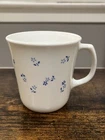 1 Vintage Corning Ware Provincial Blue Flowers Mug Collectible