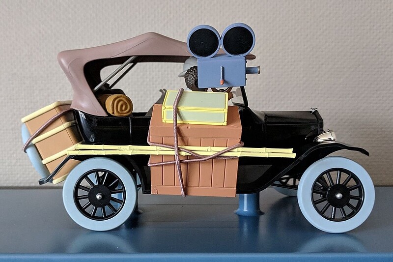 La Ford T Congo - Voiture Tintin N°5 - Échelle 1/24 | 2996600000008