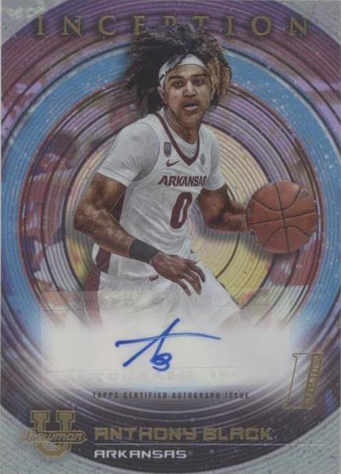2022-23 Bowman Inception University - Autographs Anthony Black #BIA-AB ...