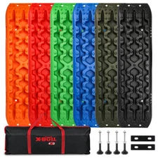 X-BULL Recovery Tracks traction boards Sand Snow Mud Track Carry Bag 2PCS / 4PCS