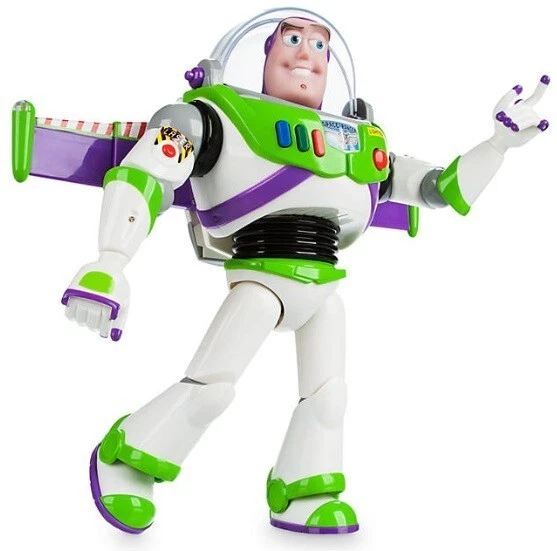 PERSONAGGIO SNODABILE PARLANTE BUZZ LIGHTYEAR TOY STORY DISNEY - Immagine 2 di 4