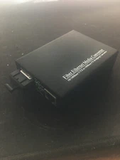 Media Converter - 1G Gigabit Fiber to Ethernet - Dual SC Multimode 550m