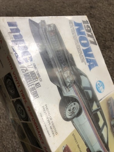MPC 1977 Chevy Nova 1/25 🔥Rare Vintage NOS Factory Sealed🔥 1/25 Scale Model - Picture 11 of 11