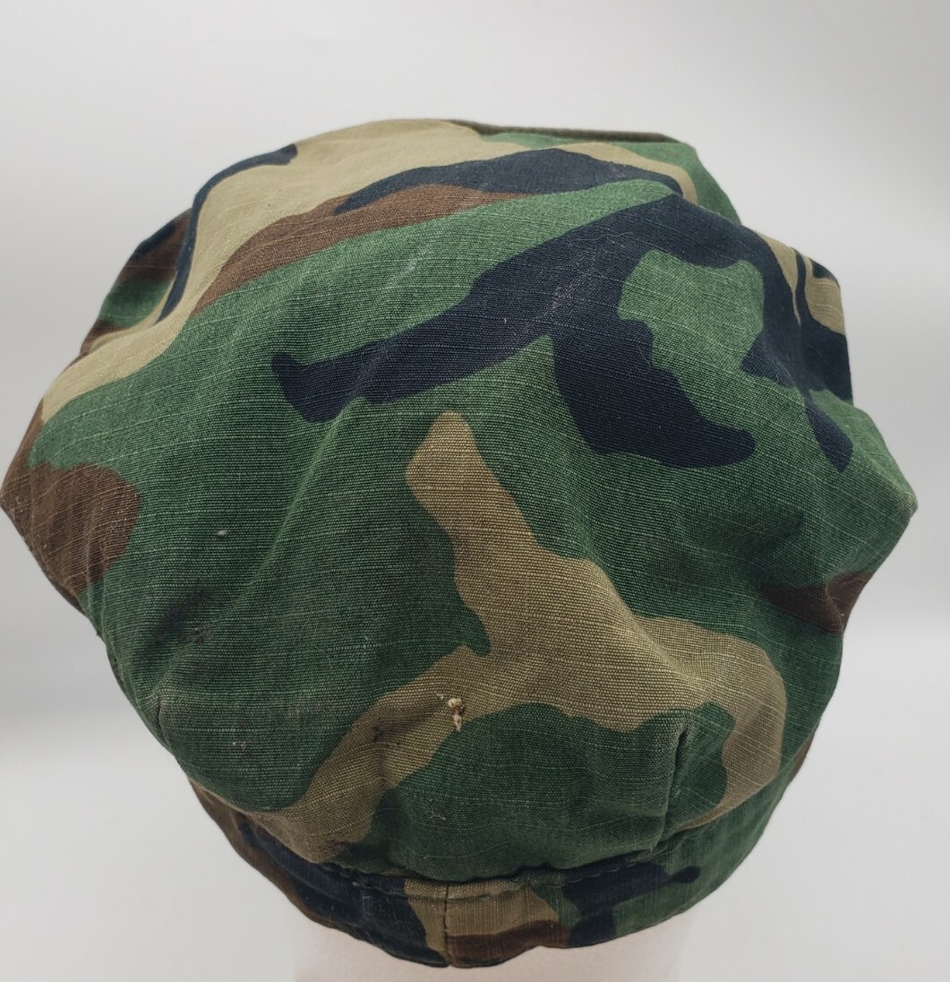 US Marine Corps USMC EGA Woodland Camo 8 Point Utility Cover Hat Cap eBay