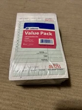 Adams 250 Carbonless Unit Sets 2 Part Guest Check Receipt 947SWC.