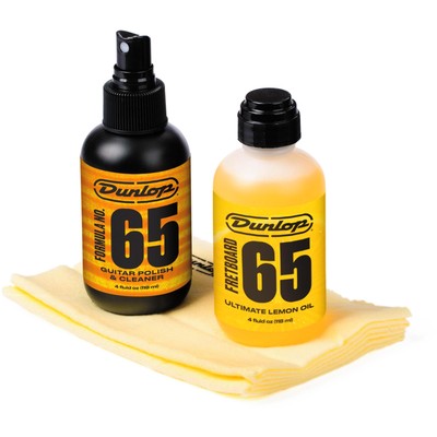 Dunlop System 65 Body & Fingerboard Cleaning Kit - Pflegemittel für Gitarren