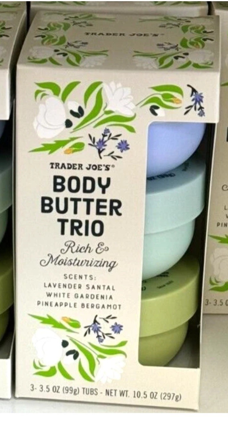 Trio Lavender Santal White Gardenia Pineapple Bergamot