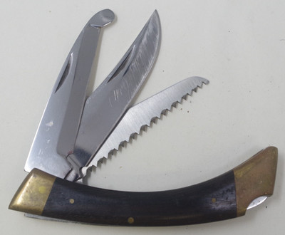 Vintage Browning 503 Big Game 3-Blade Lockback Japan Pocket Knife