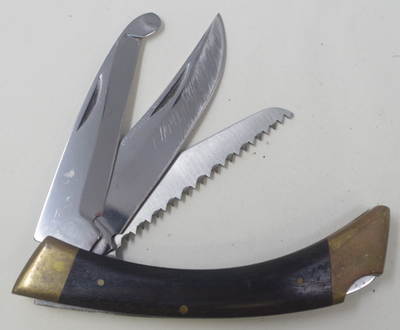 Vintage Browning 503 Big Game 3-Blade Lockback Japan Pocket Knife
