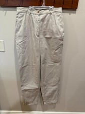 Vintage Lauren Ralph Lauren Size 8 Classic Stone Cotton Chino Pants