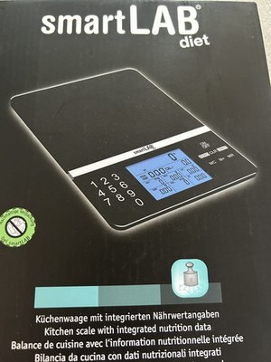 smartLAB diet Diät Küchenwaage /Nährwert-Analysewaage für Lebensmittel gebraucht