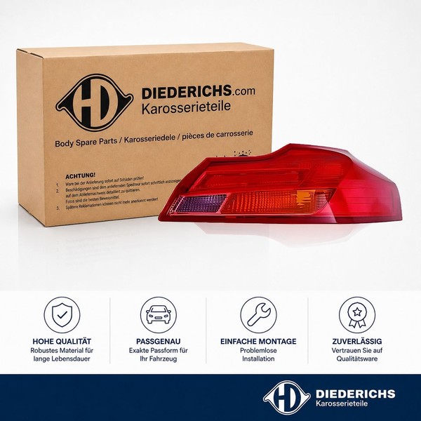 Heckleuchte Links Diederichs 1826691 FÜR Opel RÜCkleuchte Hecklicht-image