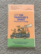 Traveler's Company Traveler  s Spirit Clear Folder Passport Notebook Size New