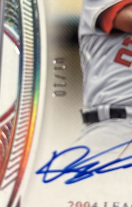 2022 Panini Flawless VLADIMIR GUERRERO Auto 1/10 FA-VG MVP Achievements Angels view 2
