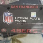 San Francisco 49ers NFL License Plate Frame for San Francisco 49ers Fans — photo 1