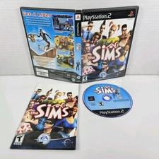 The Sims (Sony Playstation 2, 2003) PS2 Complete CIB TL
