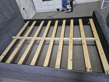 Queen Size Bed. Mattress Not Included. Good Condition.