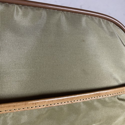 Hartmann Vtg 16 in Carry On Bag Nylon Leather Trim Shoulder Strap Overnight - Picture 5 of 17
