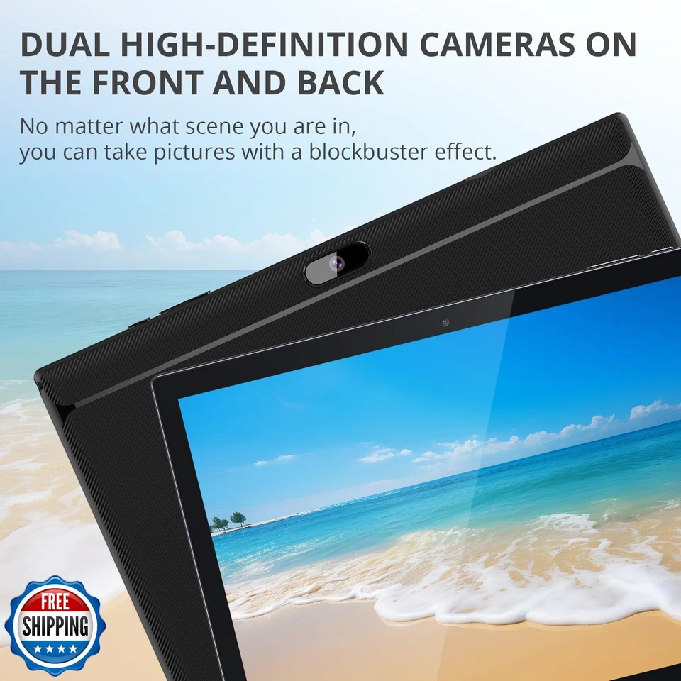 ATOZEE Tablet 10 Inch Tablet, Android Tablets, 2GB RAM 64GB ROM and Support 1 - Image 3 of 4