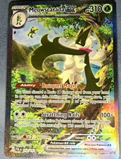 Meowscarada ex 256/193 Sv02 Paldea Evolved Full Art Special Illustration Rare on eBay