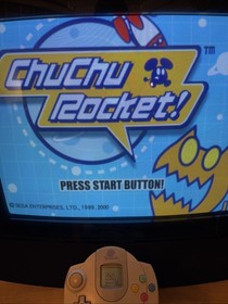 ChuChu Rocket Dreamcast CD and manual only