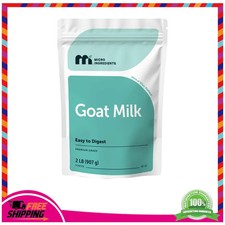Micro Ingredients Goat Milk Powder 2 lb Pure Non-GMO Gluten Free 907g