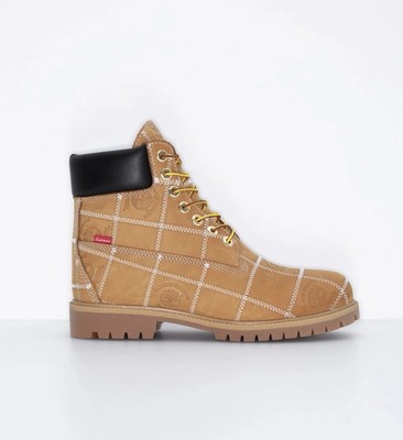 Supreme /Timberland  Patchwork 6'' Premium Waterproof Boot US 6 EU39