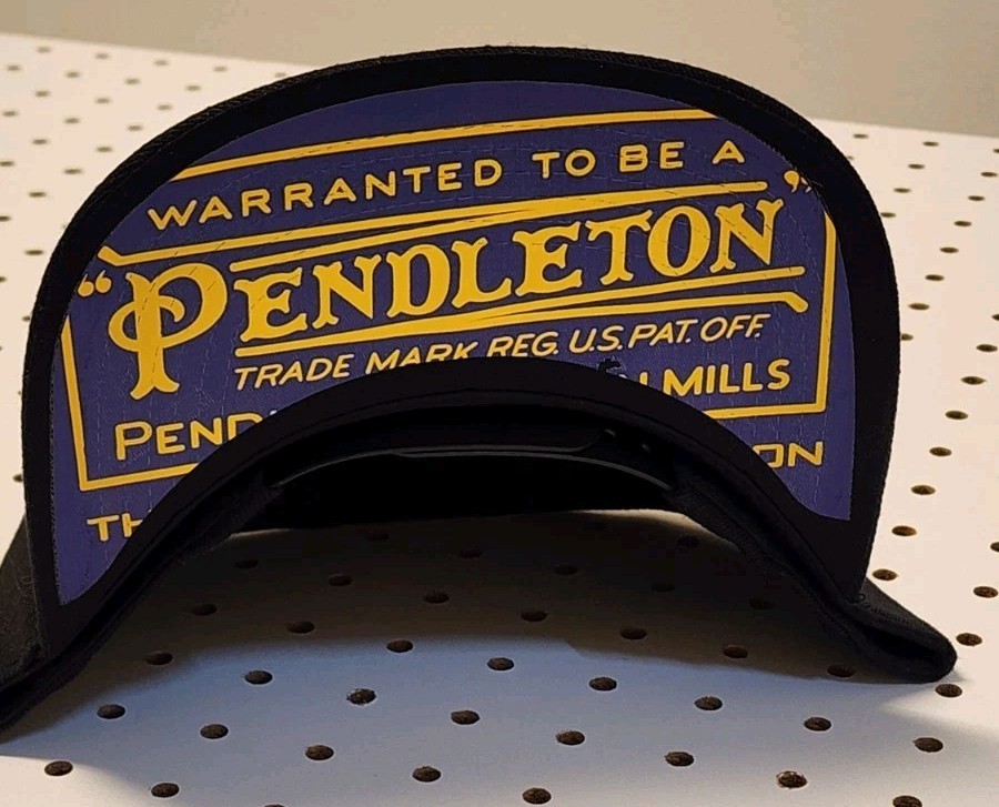 Pendleton Sick Life Snapback Hat Black Embroidere… - image 2