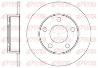 2X Bremsscheibe Remsa 6124.00 FüR 4D8 Audi A8 C3 100 4D2 200 245Mm 443 444 D2