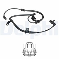 ABS Sensor Raddrehzahl Delphi SS20536 FüR KIA AM Soul 1 Crdi 115 128 Cvvt GDI