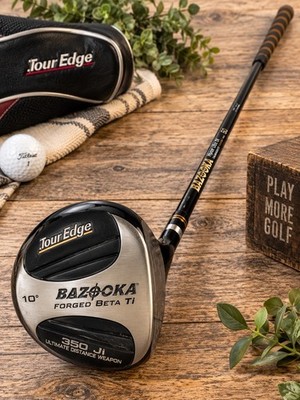 Tour Edge Bazooka 350 Ji Forged Beta Ti 10° Driver Grafalloy Stiff RH