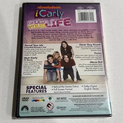 Icarly: Isaved Your Life (DVD, 2010) BRAND NEW SEALED 97368948945